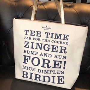 Kate Spade New York Tee Time Birdie Golf Tote